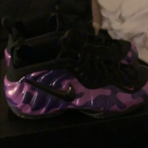 Nike Foamposite Purple Camo